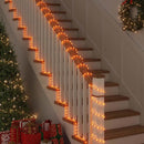 Sejllys med 1200 LED'er Varm hvid 50 m PVC