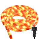 Sejllys med 2400 LED'er Varm hvid 100 m PVC