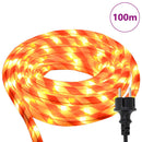 Sejllys med 2400 LED'er Varm hvid 100 m PVC