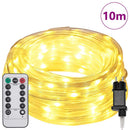 Sejllys med 240 LED'er Varm hvid 10 m PVC