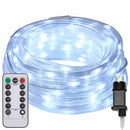 Sejllys med 120 LED'er Kold Hvid 5 m PVC