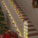 Sejllys med 240 LED'er Flerfarvet 10 m PVC