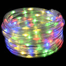 Sejllys med 240 LED'er Flerfarvet 10 m PVC