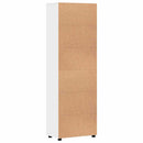 Highboard FLORIN 60 x 35 x 182 cm Hvid Konstrueret træ