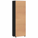 Highboard FLORIN 60 x 35 x 182 cm Sort Konstrueret træ
