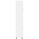 Highboard FLORIN 60 x 35 x 182 cm Høj gloss hvid
