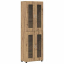 Highboard FLORIN 60 x 35 x 182 cm Artisan Egetræ
