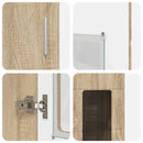Highboard FLORIN 60 x 35 x 182 cm Sonoma eg Konstrueret træ