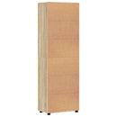Highboard FLORIN 60 x 35 x 182 cm Sonoma eg Konstrueret træ
