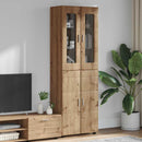 Highboard FLORIN 60 x 35 x 182 cm Artisan Egetræ