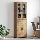 Highboard FLORIN 60 x 35 x 182 cm Artisan Egetræ