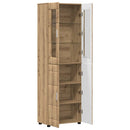 Highboard FLORIN 60 x 35 x 182 cm Artisan Egetræ