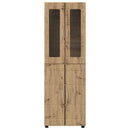 Highboard FLORIN 60 x 35 x 182 cm Artisan Egetræ