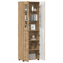 Highboard FLORIN 60 x 35 x 182 cm Artisan Egetræ