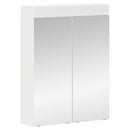 Badeværelsesmøbel sæt TULUM 2 pcs Hvid 60 x 34 x 63 cm