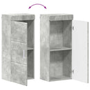 Badeværelsesmøbel sæt TULUM 4 pcs Beton Grå 60 x 34 x 63 cm
