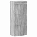 Badeværelsesmøbel sæt TULUM 4 pcs Grå Sonoma 60 x 34 x 63 cm