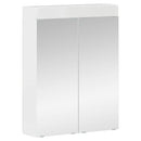 Badeværelsesmøbel sæt TULUM 5 pcs Høj gloss hvid