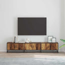 TV Enheder 2 pcs Gammelt træ 210 x 35 x 41 cm Konstrueret træ