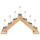 Julelys bro 7 LED'er Varm hvid 39.5 x 5 x 29 cm