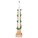 Julelys bro 7 LED'er Varm hvid 39.5 x 5 x 29 cm