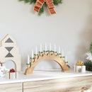 Julelys Bue med 10 LED Lys LED'er Varm hvid 47 x 5 x 29 cm
