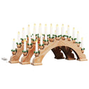 Julelys Bue med 10 LED Lys 3 stk. LED'er Varm hvid