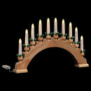 Julelys Bue med 10 LED Lys 3 stk. LED'er Varm hvid