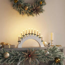Julelys Bue med 10 LED Lys LED'er Varm hvid 47 x 5 x 29 cm