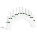 Julelys Bue med 10 LED Lys LED'er Varm hvid 47 x 5 x 29 cm