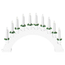Julelys Bue med 10 LED Lys LED'er Varm hvid 47 x 5 x 29 cm