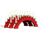 Julelys Bue med 10 LED Lys 3 stk. LED'er Varm hvid