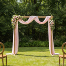 Bryllupsbue Lys Brun 225 x 95 x 226 cm Massivt fyrretræ