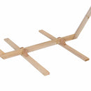 Bryllupsbue Lys Brun 221 x 92 x 216 cm Massivt fyrretræ