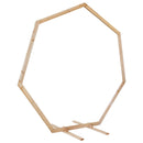 Bryllupsbue Lys Brun 221 x 92 x 216 cm Massivt fyrretræ