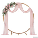Bryllupsbue Lys Brun 224 x 80 x 220 cm Massivt fyrretræ