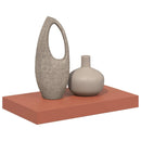 Væghylde Vægmonteret Rød 40 x 23,5 x 4 cm Konstrueret træ