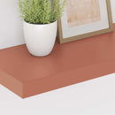 Væghylde Vægmonteret Rød 50 x 23 x 4 cm Konstrueret træ