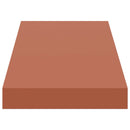 Væghylde Vægmonteret 4 pcs Rød 60 x 23 x 4 cm Konstrueret træ