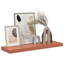 Væghylde Vægmonteret 2 pcs Rød 90 x 23,5 x 4 cm Konstrueret træ