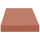 Væghylde Vægmonteret 2 pcs Rød 90 x 23,5 x 4 cm Konstrueret træ