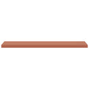 Væghylde 2 pcs Rød 120 x 23,5 x 4 cm Konstrueret træ