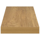 Væghylde 4 stk. Brun 60 x 23,5 x 3,8 cm Konstrueret træ