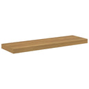 Væghylde 4 pcs Brun 90 x 23,5 x 4 cm Konstrueret træ
