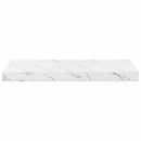 Væghylde Vægmonteret Hvid marmor 60 x 23,5 x 3,8 cm