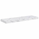 Væghylde Vægmonteret Hvid marmor 80 x 23,5 x 3,8 cm