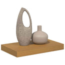 Væghylde Vægmonteret Beige 40 x 23,5 x 4 cm Konstrueret træ