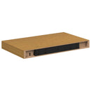 Væghylde 4 pcs Beige 40 x 23,5 x 4 cm Konstrueret træ
