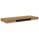 Væghylde Vægmonteret Beige 60 x 23,5 x 3,8 cm Konstrueret træ