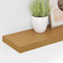 Væghylde Vægmonteret Beige 80 x 23,5 x 4 cm Konstrueret træ